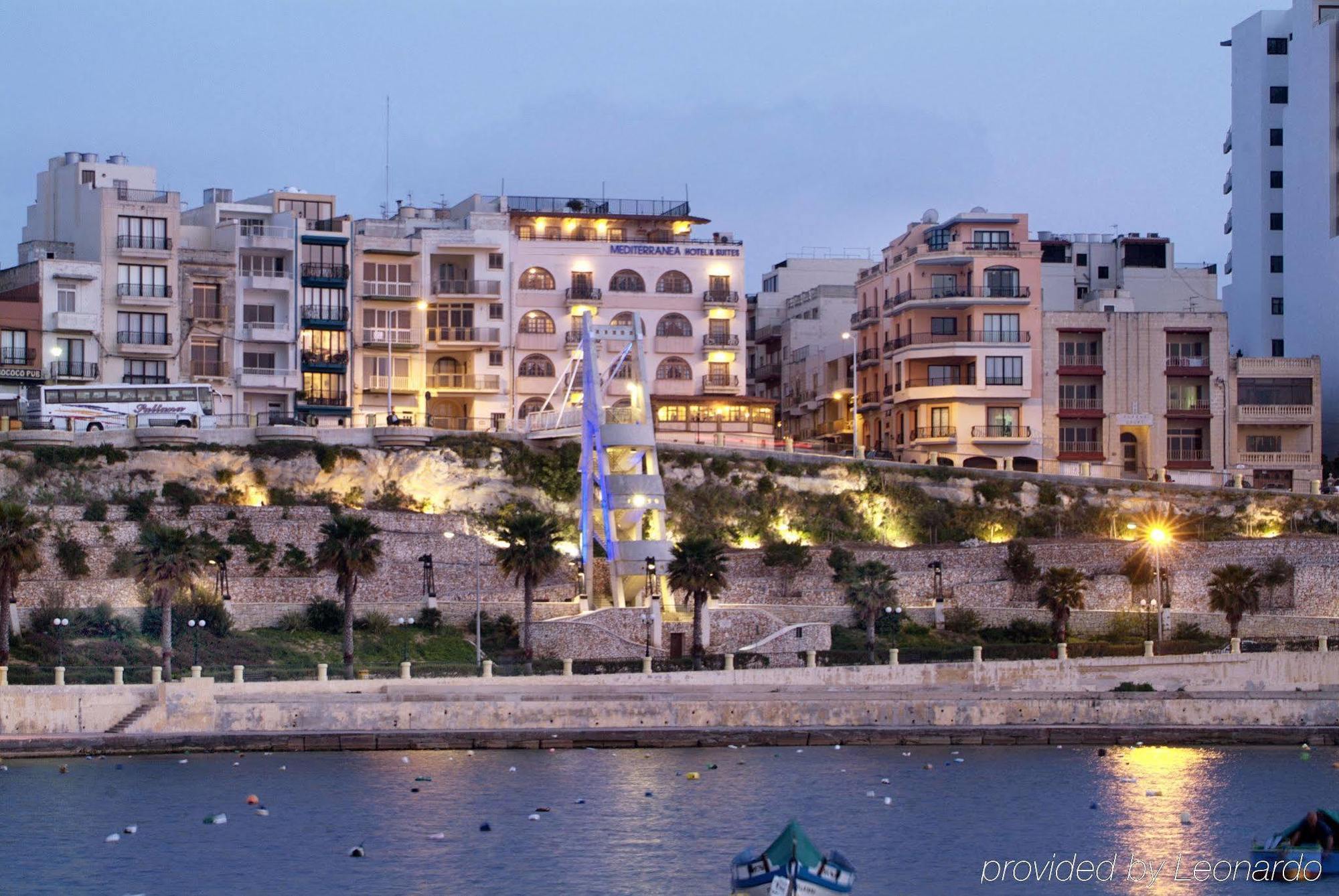 The Mediterranea Hotel & Suites Сейнт Полс Бей Екстериор снимка